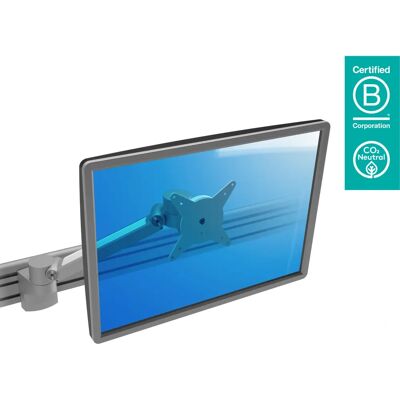 Dataflex Monitorarm - Silber/Weiß, 7kg, VESA 75x75/100x100 Dataflex Monitorarm - Silber/Weiß, 7kg, VESA 75x75/100x100
