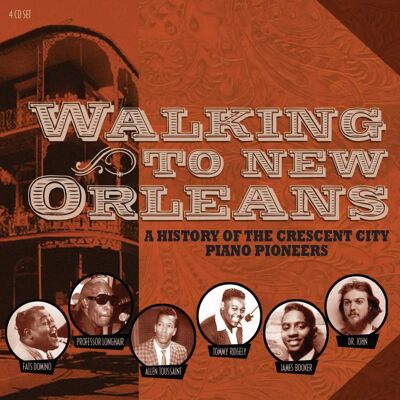 Various Artists - Walking to New Orleans - A History of the Crescent City Piano Pioneers - Music CD Various Artists - Walking to New Orleans - A History of the Crescent City Piano Pioneers - Music CD