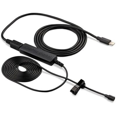 Apogee ClipMic Digital 2 Lavalier mikrofon - Stúdióminőség, kompatibilis Mac/iOS/Windows Apogee ClipMic Digital 2 Lavalier mikrofon - Stúdióminőség, kompatibilis Mac/iOS/Windows