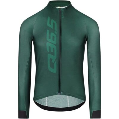 Q36.5 Gregarius Hybrid Signature Long Sleeve Jersey - Resistente al vento, Caldo, UV Q36.5 Gregarius Hybrid Signature Long Sleeve Jersey - Resistente al vento, Caldo, UV