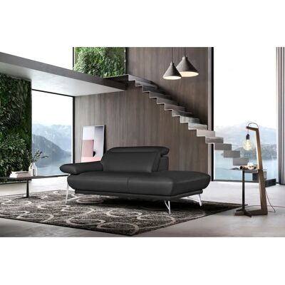 EGOITALIANO Anais Designsofa - Hoher Sitzkomfort, Leder BULL, Rechte Ottomane EGOITALIANO Anais Designsofa - Hoher Sitzkomfort, Leder BULL, Rechte Ottomane