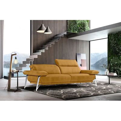 EGOITALIANO Anais 2,5-Sitzer Sofa - Microfaser Lederoptik EGOITALIANO Anais 2,5-Sitzer Sofa - Microfaser Lederoptik