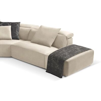 EGOITALIANO - Beverly - Leder - Rechts Ottomane - Sofa EGOITALIANO - Beverly - Leder - Rechts Ottomane - Sofa
