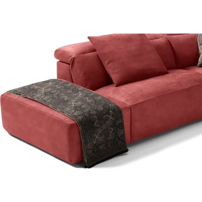 EGOITALIANO Beverly - Extravaganter Design, Microfaser Lederoptik, Ottomane links - Sofa EGOITALIANO Beverly - Extravaganter Design, Microfaser Lederoptik, Ottomane links - Sofa