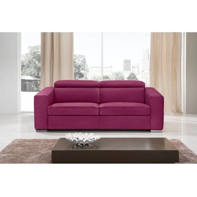 EGOITALIANO Cabiria Microfaser Fuchsia Schlafsofa - Sofa EGOITALIANO Cabiria Microfaser Fuchsia Schlafsofa - Sofa