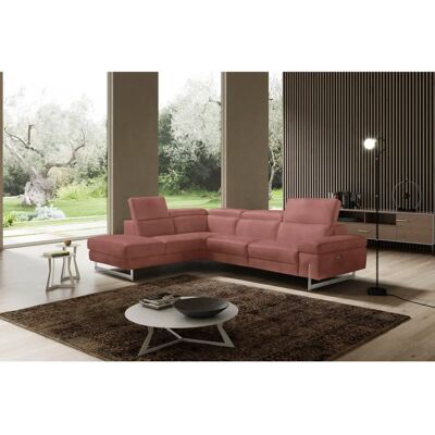 EGOITALIANO Candice Ecksofa - Mikrofaser, Relax, Linke Ottomane EGOITALIANO Candice Ecksofa - Mikrofaser, Relax, Linke Ottomane