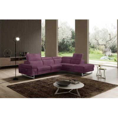 EGOITALIANO Candice Ecksofa - Relax, Ottomane rechts, Luxus-Mikrofaser EGOITALIANO Candice Ecksofa - Relax, Ottomane rechts, Luxus-Mikrofaser