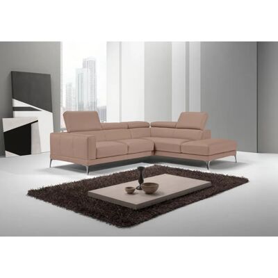 EGOITALIANO Claudie Ledersofa - 7 Sitze, Mikrofaser, Recamiere rechts EGOITALIANO Claudie Ledersofa - 7 Sitze, Mikrofaser, Recamiere rechts