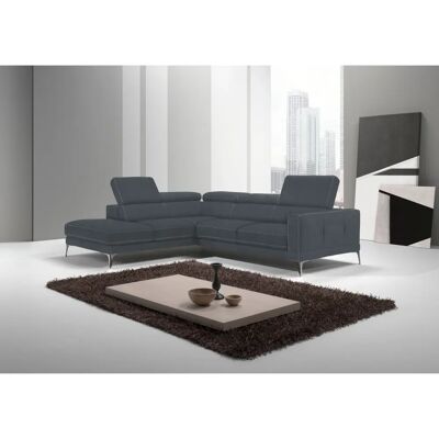 EGOITALIANO Claudie - Luxus-Mikrofaser-Ecksofa - 7 Sitze EGOITALIANO Claudie - Luxus-Mikrofaser-Ecksofa - 7 Sitze