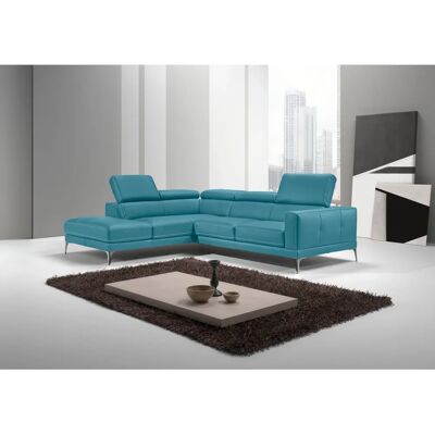 EGOITALIANO Claudie - Designsofa mit Komfort - Leder BULL - Recamiere links EGOITALIANO Claudie - Designsofa mit Komfort - Leder BULL - Recamiere links