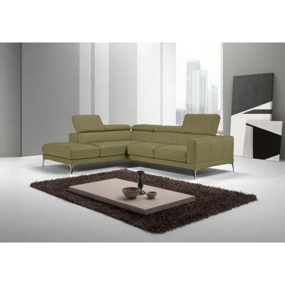 EGOITALIANO Claudie Designsofa - Leder, Mikrofaser, Recamiere links - Couch EGOITALIANO Claudie Designsofa - Leder, Mikrofaser, Recamiere links - Couch