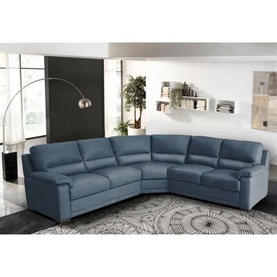 EGOITALIANO Doris Ozeanblau Modernes L-Form Ecksofa - Sofa EGOITALIANO Doris Ozeanblau Modernes L-Form Ecksofa - Sofa