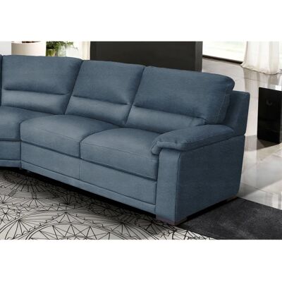 EGOITALIANO Doris Oceanblau Modern Microfaserleder Sofa - Couch EGOITALIANO Doris Oceanblau Modern Microfaserleder Sofa - Couch