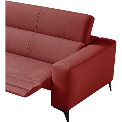 EGOITALIANO Edith Leder Ecksofa - Hoher Sitzkomfort, Elektrisch EGOITALIANO Edith Leder Ecksofa - Hoher Sitzkomfort, Elektrisch