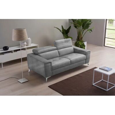 Egoitaliano Francine Microfaser Lederoptik 2,5-Sitzer Sofa - Sofa Egoitaliano Francine Microfaser Lederoptik 2,5-Sitzer Sofa - Sofa