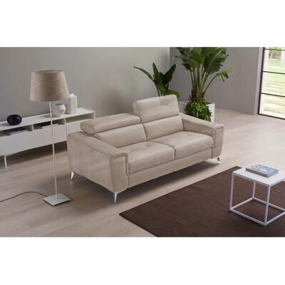 Egoitaliano Francine Microfaser Lederoptik Sofa - Relaxfunktion Egoitaliano Francine Microfaser Lederoptik Sofa - Relaxfunktion