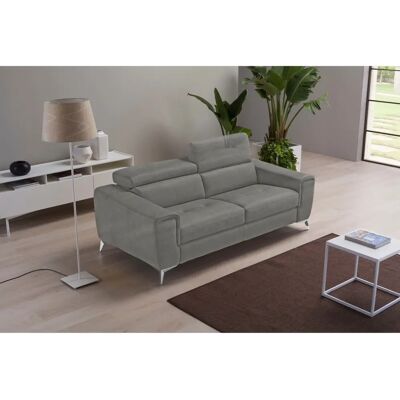 Egoitaliano Francine - Lila Sofa - 213x100x106cm - Mikrofaser Egoitaliano Francine - Lila Sofa - 213x100x106cm - Mikrofaser