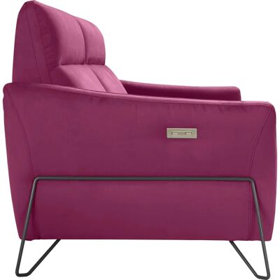 EGOITALIANO Gaia 2er-Sofa - Modern, hoher Rücken, elektr. Verstellung EGOITALIANO Gaia 2er-Sofa - Modern, hoher Rücken, elektr. Verstellung