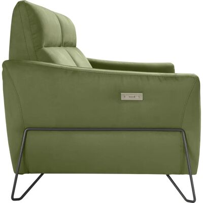 EGOITALIANO Gaia Sofa - Mikrofasern, 2-Sitzer, Elektrisch Verstellbar EGOITALIANO Gaia Sofa - Mikrofasern, 2-Sitzer, Elektrisch Verstellbar