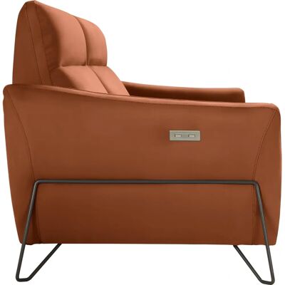 EGOITALIANO Gaia 2-Sitzer Sofa - Elektrische Verstellung, Leder, Made in Italy EGOITALIANO Gaia 2-Sitzer Sofa - Elektrische Verstellung, Leder, Made in Italy
