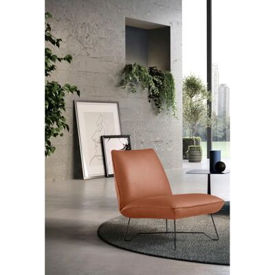 EGOITALIANO Lia Loungesessel - Elegant, Stilvoll, Echtes Leder - Sessel EGOITALIANO Lia Loungesessel - Elegant, Stilvoll, Echtes Leder - Sessel
