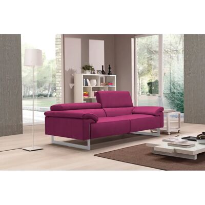 EGOITALIANO Malika Microfaser Blush 2,5-Sitzer Sofa - Sofa EGOITALIANO Malika Microfaser Blush 2,5-Sitzer Sofa - Sofa