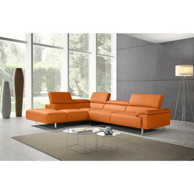 EGOITALIANO Malika Leder Ecksofa - Ottomane links, 300cm EGOITALIANO Malika Leder Ecksofa - Ottomane links, 300cm