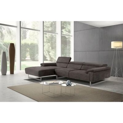 EGOITALIANO Malika - Mikrofaser-Lederoptik, L-Form Sofa EGOITALIANO Malika - Mikrofaser-Lederoptik, L-Form Sofa