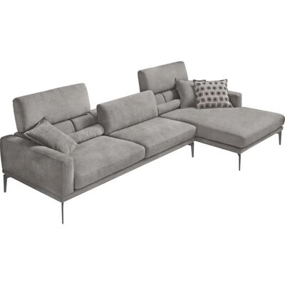 EGOITALIANO Masu Mikrofaser-Leder Sofa - Recamiere Rechts, Italien EGOITALIANO Masu Mikrofaser-Leder Sofa - Recamiere Rechts, Italien