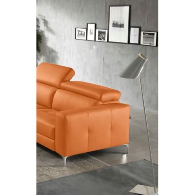 EGOITALIANO Matt Orange Ecksofa - Hoher Sitzkomfort EGOITALIANO Matt Orange Ecksofa - Hoher Sitzkomfort