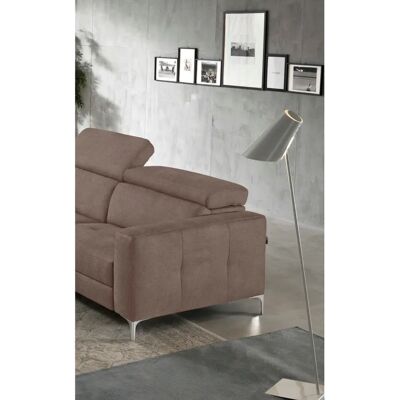 EGOITALIANO Matt L-förmiges Sofa mit Ottomane - Sofa EGOITALIANO Matt L-förmiges Sofa mit Ottomane - Sofa