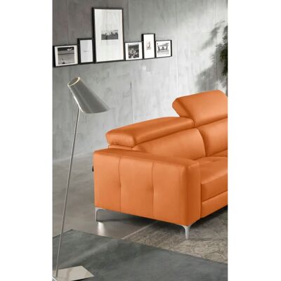 EGOITALIANO Matt Orange L-Form Sofa - Sofa EGOITALIANO Matt Orange L-Form Sofa - Sofa