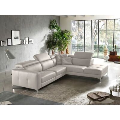 EGOITALIANO Matt Ecksofa - Hoher Sitzkomfort, Leder, L-Form EGOITALIANO Matt Ecksofa - Hoher Sitzkomfort, Leder, L-Form