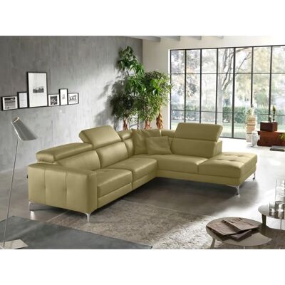 EGOITALIANO Matt Leder L-Form Sofa - Couch EGOITALIANO Matt Leder L-Form Sofa - Couch
