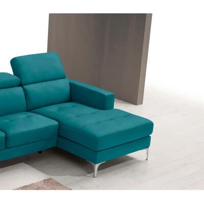 EGOITALIANO Matt Teal Rechte Recamiere - Sofa EGOITALIANO Matt Teal Rechte Recamiere - Sofa