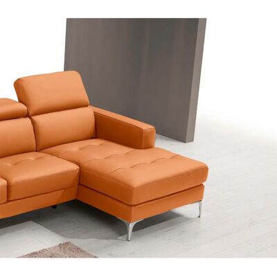 EGOITALIANO Matt Orange Ecksofa - Erstklassiger Komfort EGOITALIANO Matt Orange Ecksofa - Erstklassiger Komfort