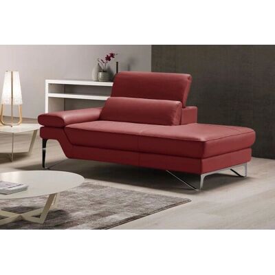 EGOITALIANO Princess Burgunder Leder Ottomane - Sofa EGOITALIANO Princess Burgunder Leder Ottomane - Sofa