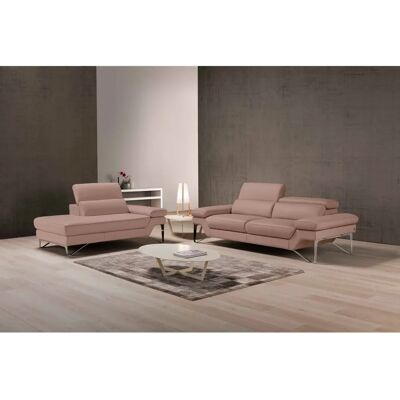 EGOITALIANO Princess Polstergarnitur - Leder, Rosa, 95x108cm EGOITALIANO Princess Polstergarnitur - Leder, Rosa, 95x108cm
