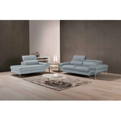 EGOITALIANO Princess Blau Leder Polstergarnitur - Sofa set EGOITALIANO Princess Blau Leder Polstergarnitur - Sofa set