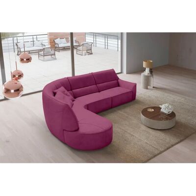 EGOITALIANO Puffy Microfaser BLUSH Ottomane links - Sofa EGOITALIANO Puffy Microfaser BLUSH Ottomane links - Sofa
