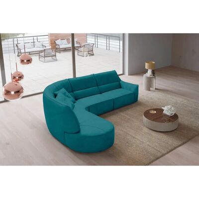 EGOITALIANO Puffy Teal Linker Ottomane - Sofa EGOITALIANO Puffy Teal Linker Ottomane - Sofa