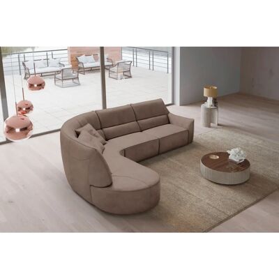 EGOITALIANO Puffy Couch - 330x88x205 cm, Microfaser Lederoptik EGOITALIANO Puffy Couch - 330x88x205 cm, Microfaser Lederoptik