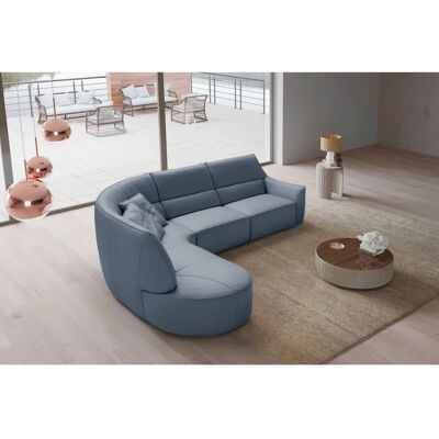 EGOITALIANO Puffy Sofa - Leder, Linke Ottomane, Modern EGOITALIANO Puffy Sofa - Leder, Linke Ottomane, Modern