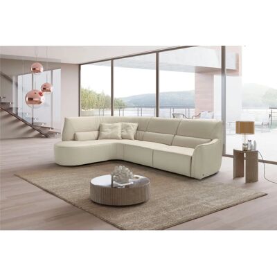 EGOITALIANO Puffy Sofa - Linke Ottomane - Echtes Leder EGOITALIANO Puffy Sofa - Linke Ottomane - Echtes Leder