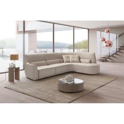 EGOITALIANO Puffy Couch - Leder, Rechte Ottomane, Hoch Rücken 330x88x205cm EGOITALIANO Puffy Couch - Leder, Rechte Ottomane, Hoch Rücken 330x88x205cm