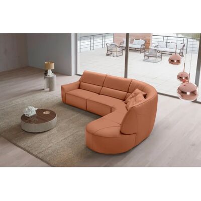 EGOITALIANO Puffy Ledercornersofa - Sofa EGOITALIANO Puffy Ledercornersofa - Sofa
