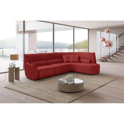 EGOITALIANO Puffy Microfaser Leder Eckssofa - Sofa EGOITALIANO Puffy Microfaser Leder Eckssofa - Sofa