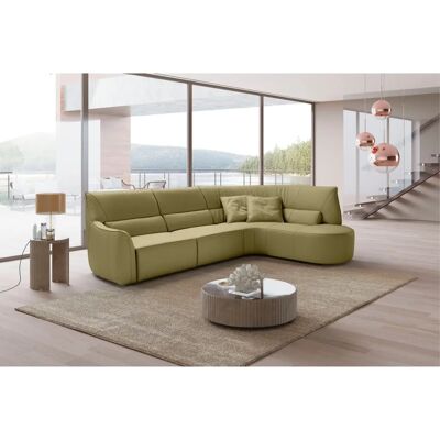 EGOITALIANO Puffy Couch - Leder, Grün, 330cm EGOITALIANO Puffy Couch - Leder, Grün, 330cm