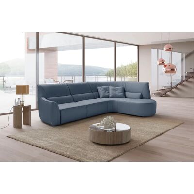 EGOITALIANO - Puffy - Leder BULL - smoke - Sofa EGOITALIANO - Puffy - Leder BULL - smoke - Sofa