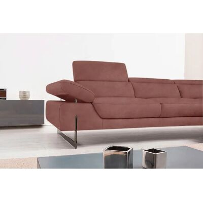 EGOITALIANO Queenie Microfaser Sofa - Sofa, 7 Sitze, Ottomane rechts EGOITALIANO Queenie Microfaser Sofa - Sofa, 7 Sitze, Ottomane rechts